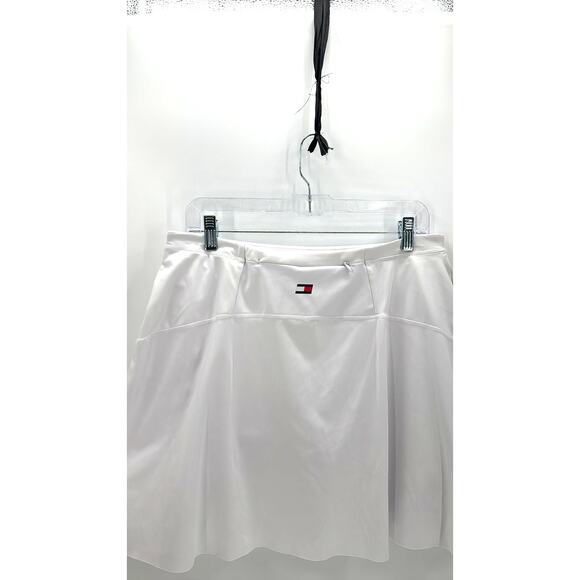 Tommy Hilfiger Sport white skort size L active wear golfing tennis pickle ball - Picture 5 of 6